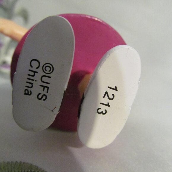 Peanuts Gang Lucy Van Pelt Toy Figure UFS Hard Rubber 4" Mint Condition - Picture 10 of 10